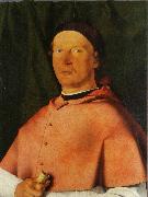 Lorenzo Lotto Portrait of Bishop Bernardo de Rossi painting